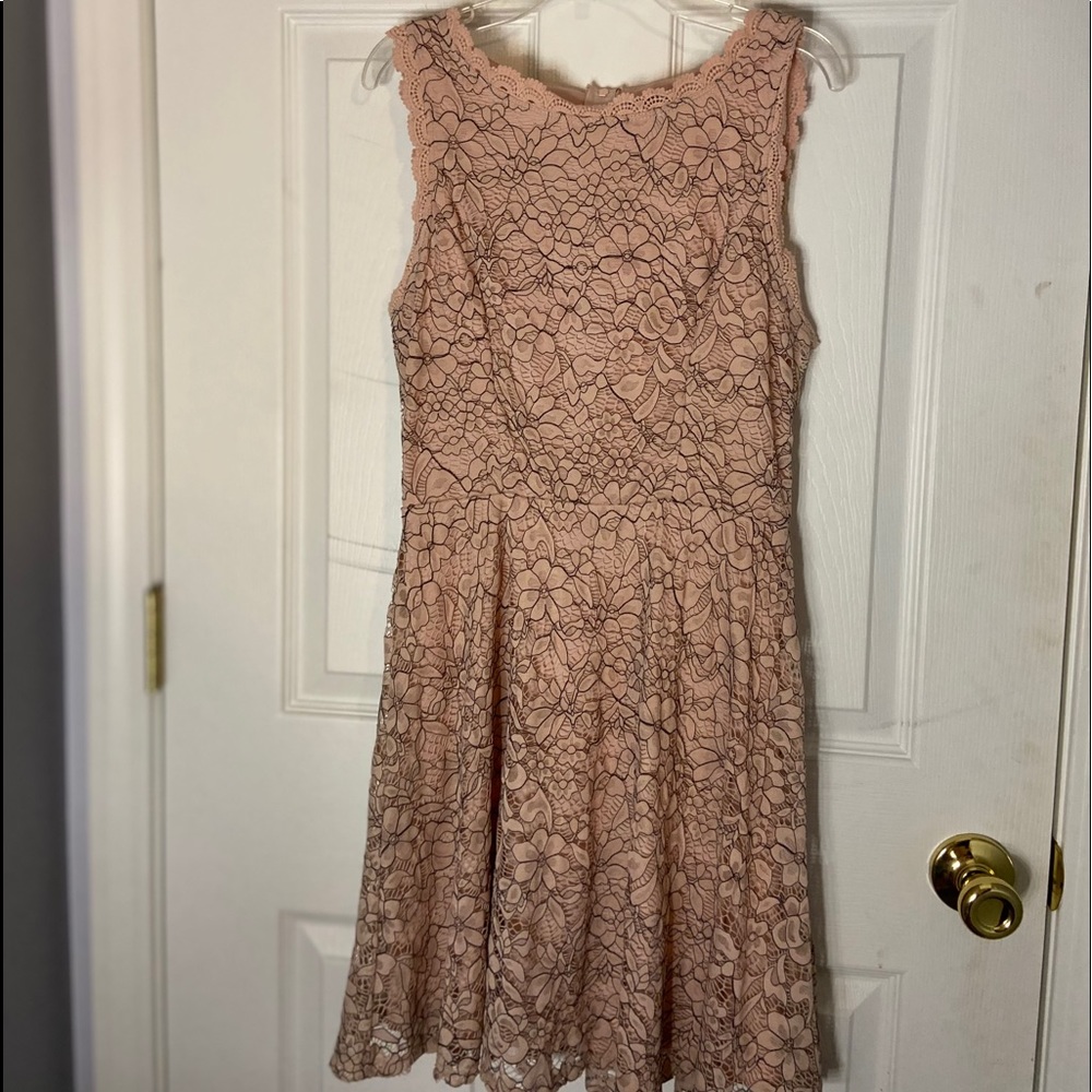 Lily Rose Pink Floral Dress